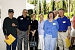 Ed Armstrong, Joe Wozniak & wife Janet, Kris & Mike Freeman, Barbara & Walter Byron