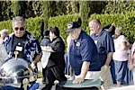 Art Solis, Rusty Howell & Todd Fowler in the chow line