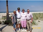 Jane Laubach, Clay Laubach, Linda Simms, and Bill Simms