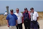 Joe Trytten, Bob Sheard, Bill Davis and Jim Kress were the lucky ones chosen to ride the LCAC