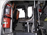 Where the passengers sat during the ride