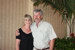 Penny & Daniel Gravatt entering the Saturday night banquet