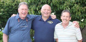<b>Reunion Coodinators:</b><br>Bill Albritton, Ron Winde (Chairman),  and Bob Tuttle.<br>Absent was Walt Byron