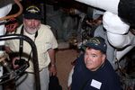 Don Haslett & Dave Crawford in Engine Room
