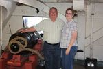 Glendon & Barbara Chester below decks